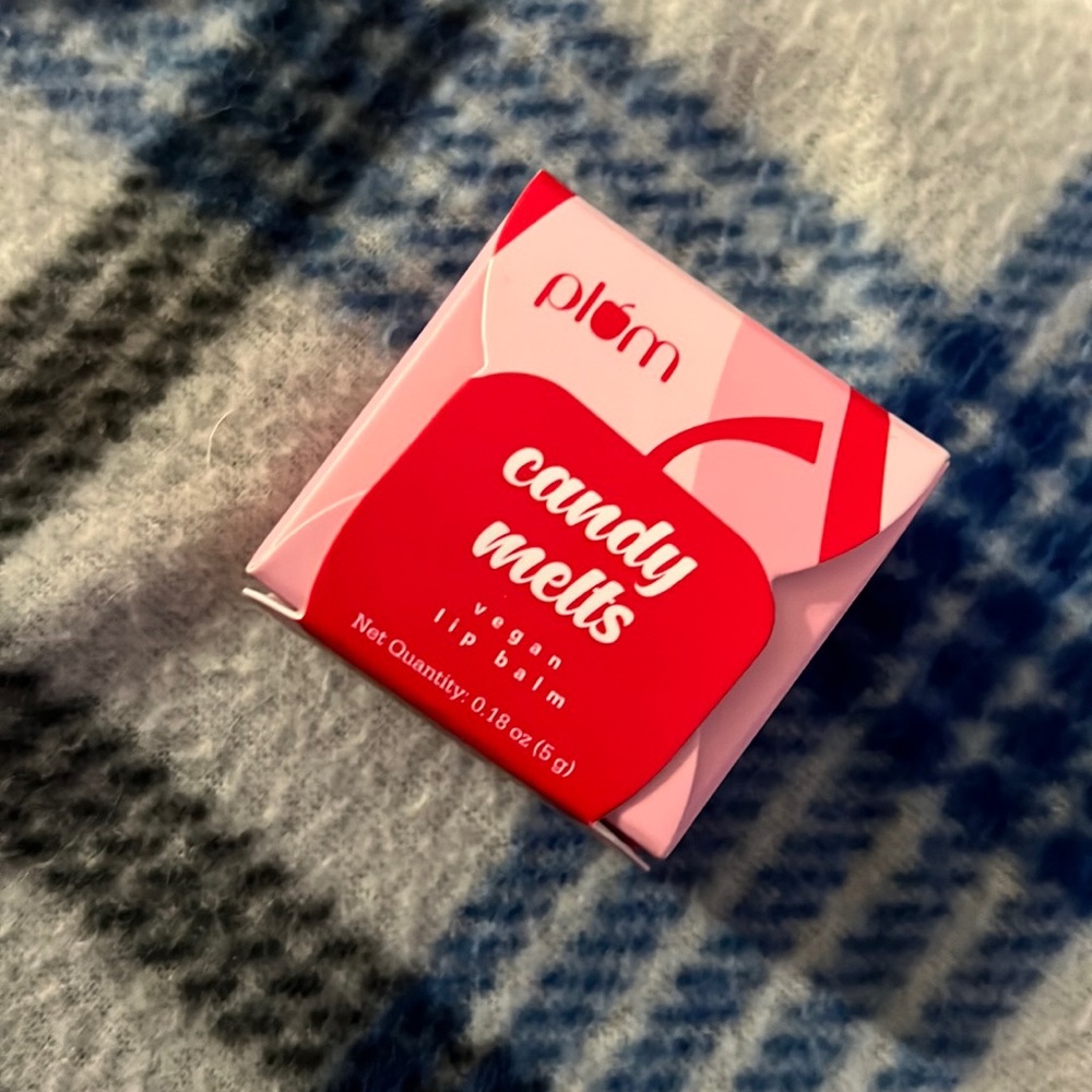 🎉3 for $10🎉 Plum Candy Melts Vegan Lip Balm Melon Bubble-yum